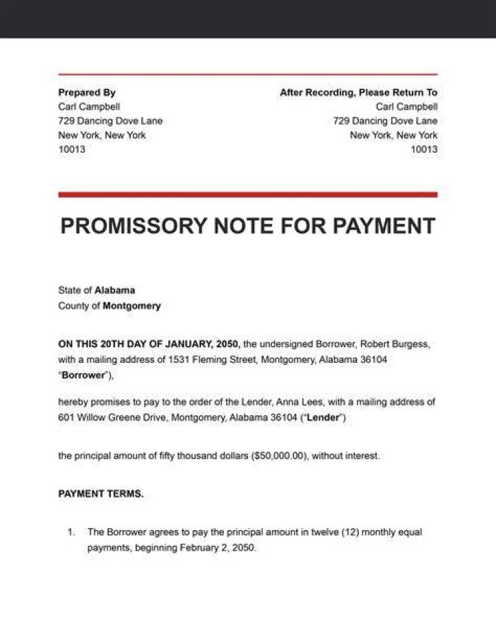 Can promissory note be endorsed?