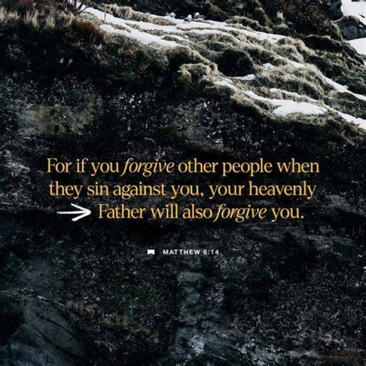Do you really need to forgive?