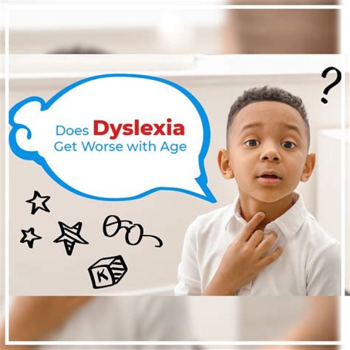 Does dyslexia get worse with age?