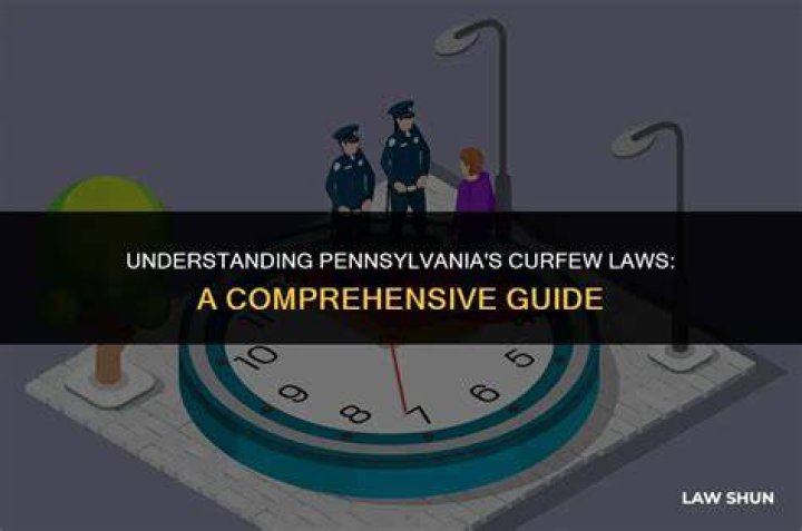 Does pa have a curfew?