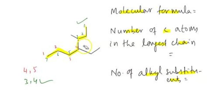 Formula for branched alkane?