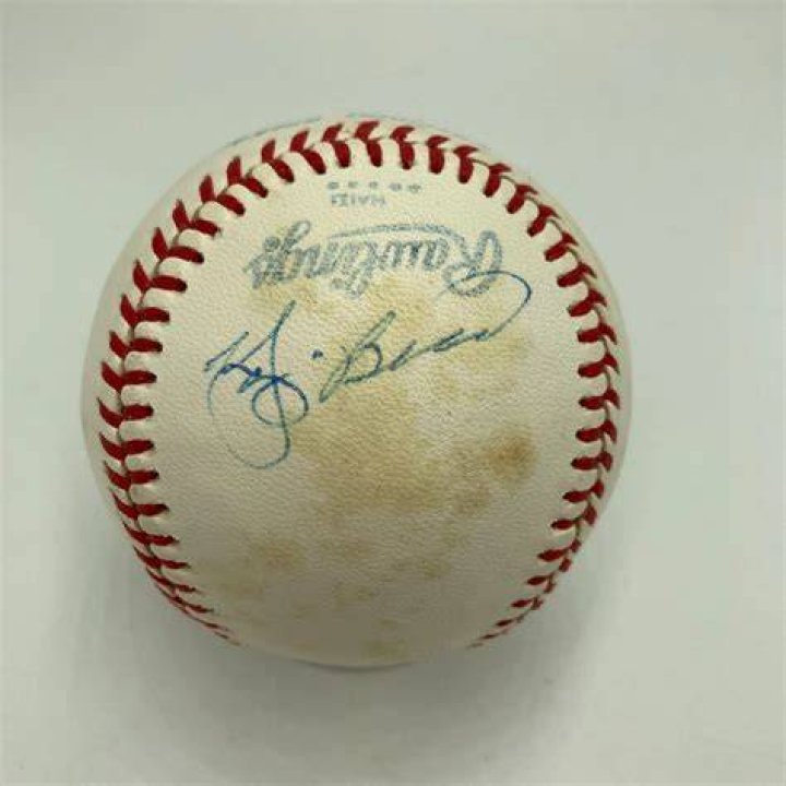 How much is a yogi berra signed baseball?