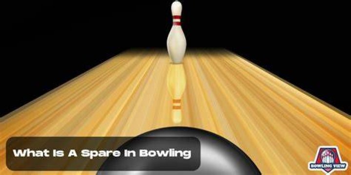 In bowling what is a spare?