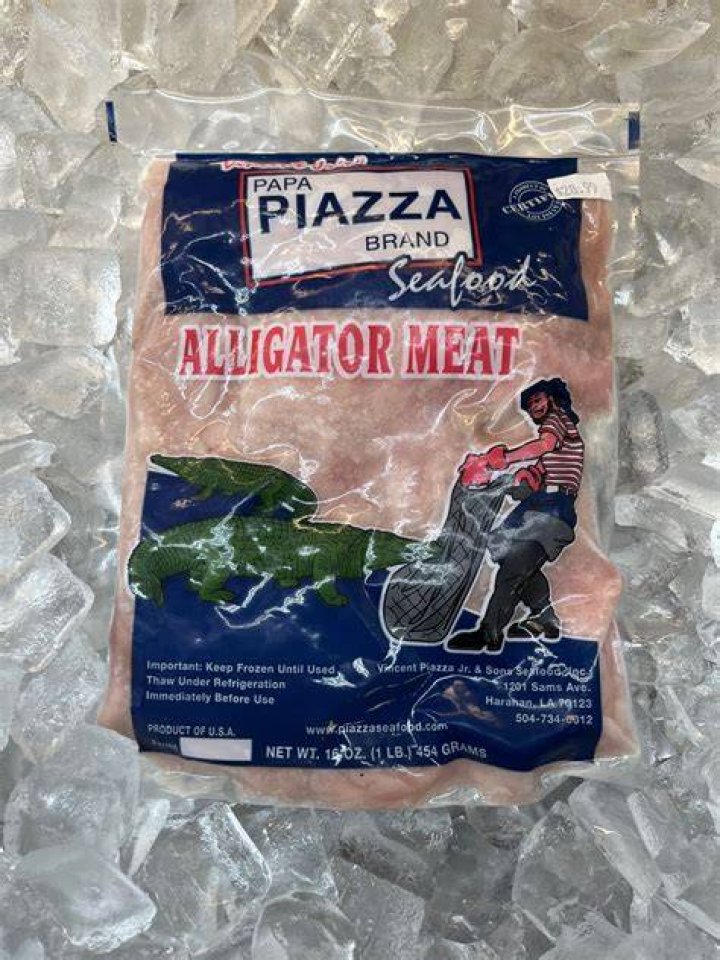 Is alligator meat or seafood?