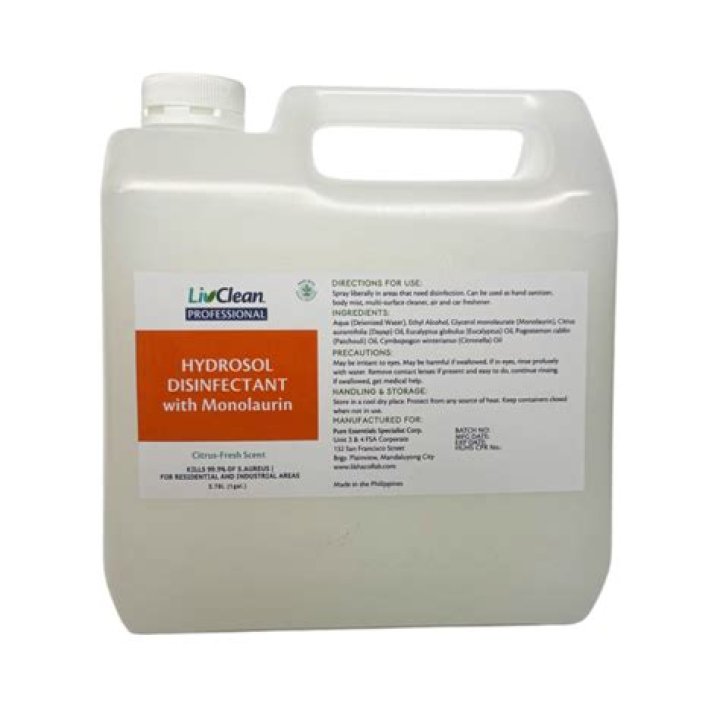 Is hydrosol a disinfectant?
