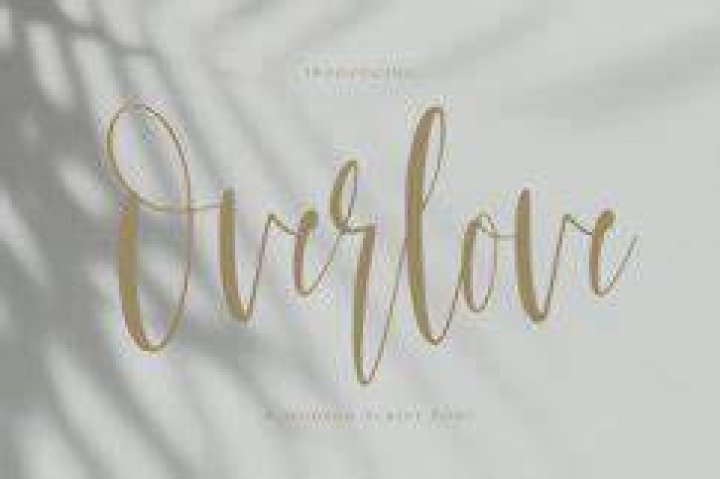 Is overlove a word?