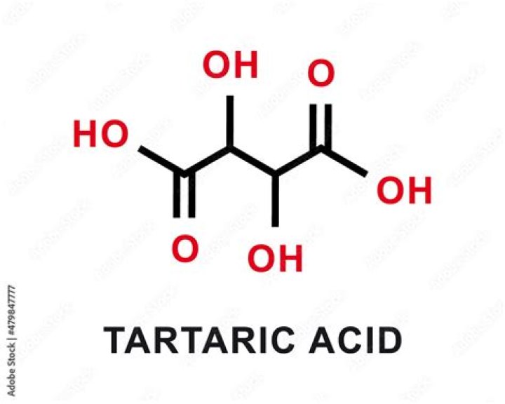 What does tartaric acid do?