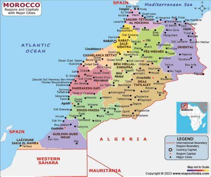 What does the word morocco mean?