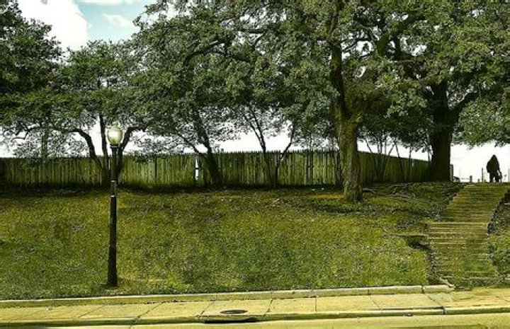 What is a grassy knoll?