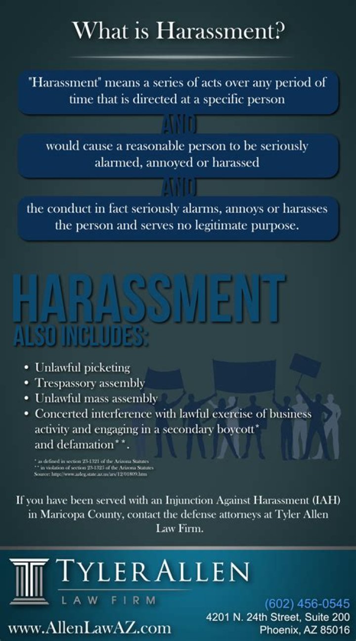 What is an harasser definition?
