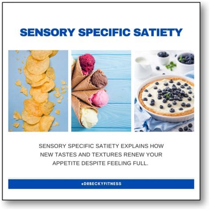 What is sensory specific satiety?