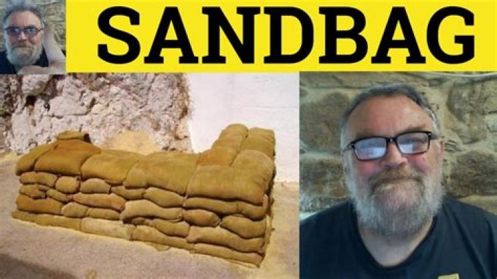 Whats a sandbag slang?