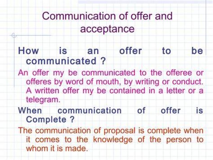 When acceptance is made by email it is communicated?