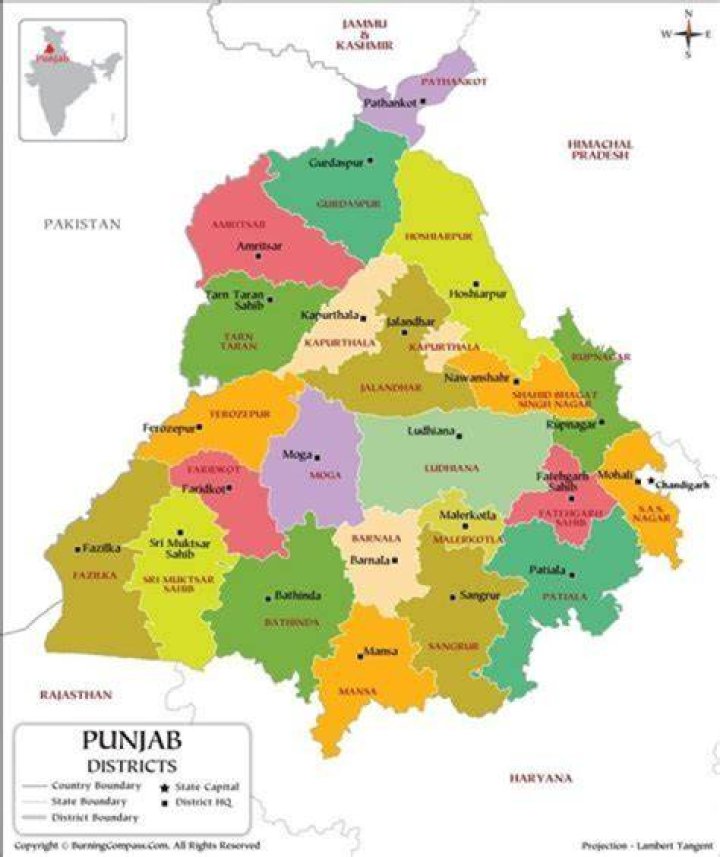 When himachal separated from punjab?