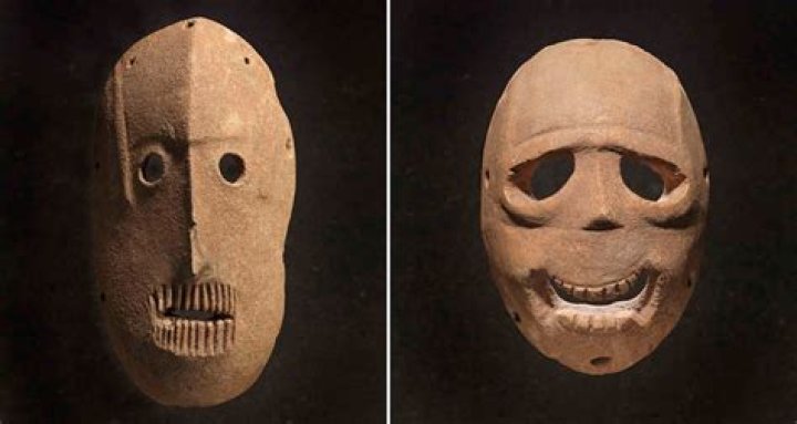 When were trestle masks invented?