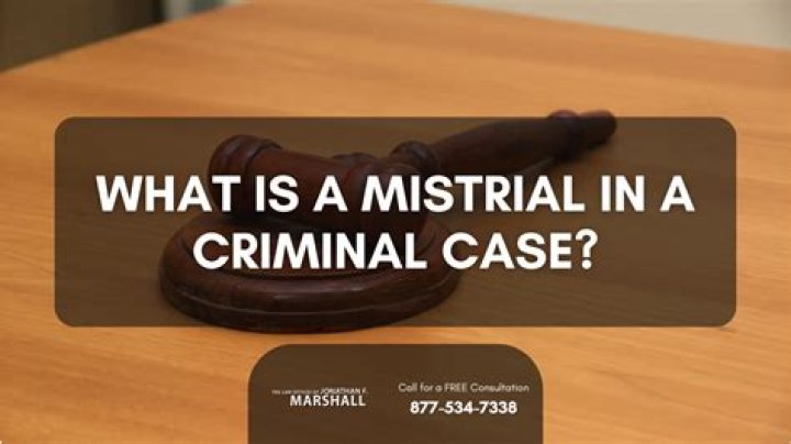 Who can call a mistrial?