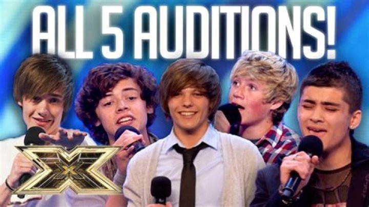 Who was in one direction x factor year?