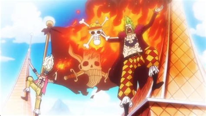 Why did bartolomeo burns shanks flag?