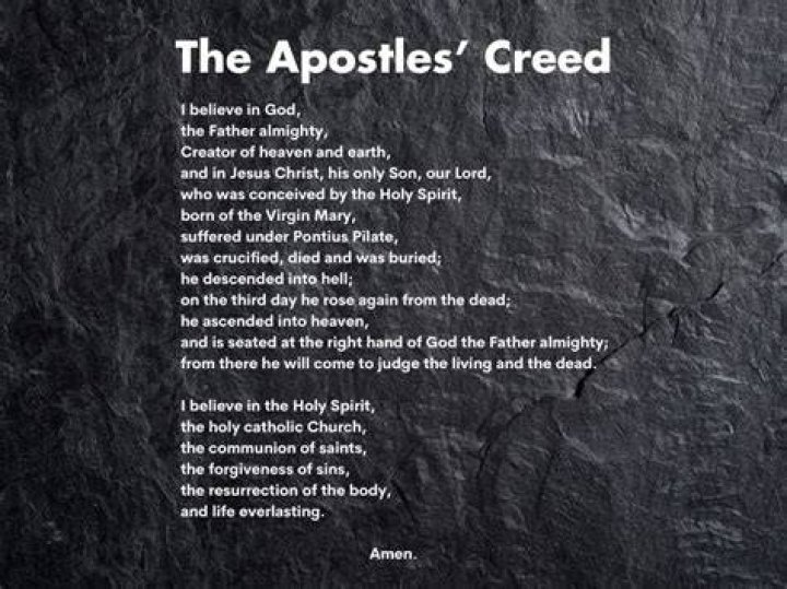 Why the apostles creed?