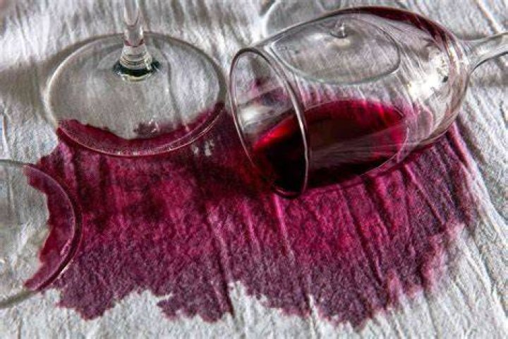 Will red wine stain leather?